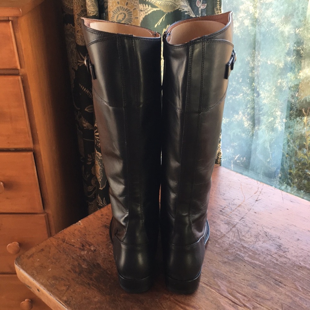 Frye Black Riding Boots - Picture 7 of 8